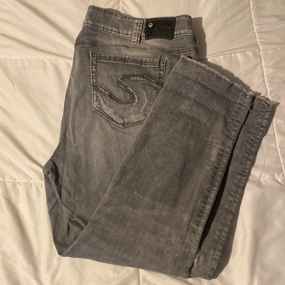 Plus size Silver jeans